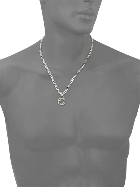 gucci necklace men free shipping|diamond earrings for men Gucci.